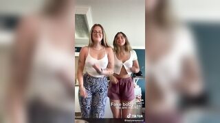 Sexy TikTok Girls: A bit cold #4