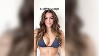 Sexy TikTok Girls: How to style a bikini #2
