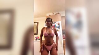 Sexy TikTok Girls: Cute girl twerking in bikini #3