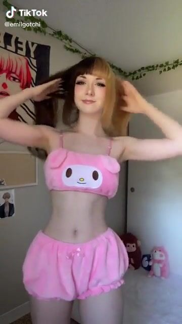 Cute girl with nice body