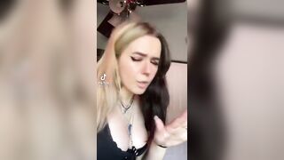 Sexy TikTok Girls: Cute goth #1