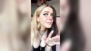 Sexy TikTok Girls: Cute goth #2