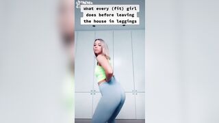 Sexy TikTok Girls: Does every fit girl do this? #3