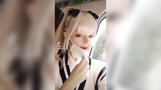 Sexy TikTok Girls: Quickly do it before someone comes! #1