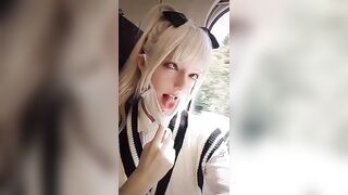 Sexy TikTok Girls: Quickly do it before someone comes! #4