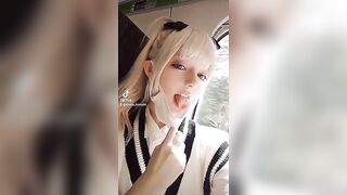 Sexy TikTok Girls: Quickly do it before someone comes! #2