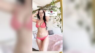 Sexy TikTok Girls: Bikini pick for mommy #2