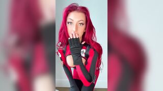 Sexy TikTok Girls: Race suit #2