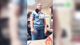 Sexy TikTok Girls: Can someone please explain why nurses all have fat asses nowadays? Because I absolutely fuckin love it #3