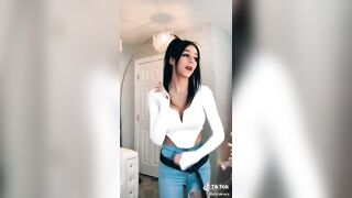 Sexy TikTok Girls: Cute outfit. #4