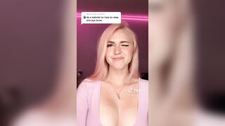 Sexy TikTok Girls: Raise one eyebrow to raise my appendage #4
