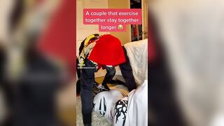 Sexy TikTok Girls: Never thought of working out like that #1