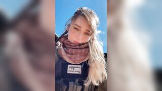 Sexy TikTok Girls: Israeli Soldier thot #2