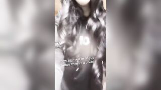 Sexy TikTok Girls: Big titty goth girlfriend. #1