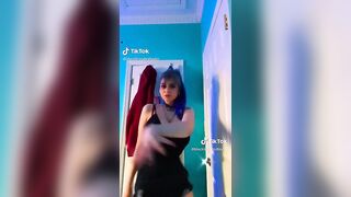 Sexy TikTok Girls: Big titty goth #2