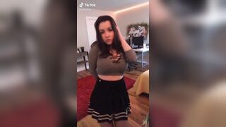 Sexy TikTok Girls: big titty deleted gf #1