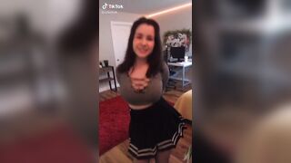 Sexy TikTok Girls: big titty deleted gf #2