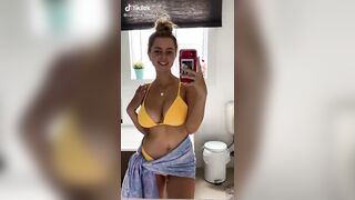 Sexy TikTok Girls: Big titty blonde #4