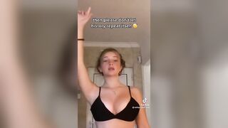 Sexy TikTok Girls: Big titties blondie #4