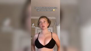 Sexy TikTok Girls: Big titties blondie #2