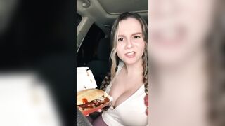 Sexy TikTok Girls: Food reviews @yellz0 #3