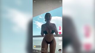 Sexy TikTok Girls: If you can see it from the front, wait til you see it from the back ♥️♥️♥️♥️ #2