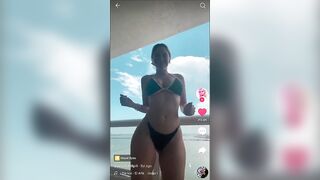 Sexy TikTok Girls: If you can see it from the front, wait til you see it from the back ♥️♥️♥️♥️ #3