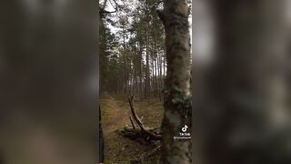 Sexy TikTok Girls: If you saw this in a forest, what would you do? #4