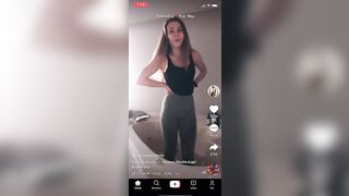 Sexy TikTok Girls: Isn’t my birthday but thanks for the surprise ♥️♥️ #2