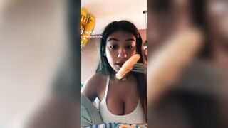 Sexy TikTok Girls: Big Tits and Pasta #1