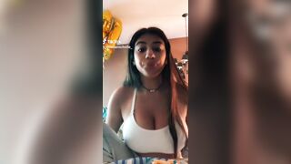 Sexy TikTok Girls: Big Tits and Pasta #2