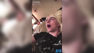 Sexy TikTok Girls: Ever wondered what Billie Eilish would look like missionary? Now you don’t have to♥️♥️♥️♥️ #4