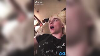 Sexy TikTok Girls: Ever wondered what Billie Eilish would look like missionary? Now you don’t have to♥️♥️♥️♥️ #2