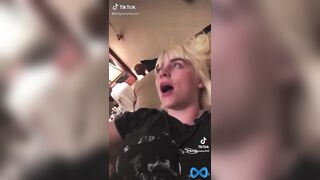 Sexy TikTok Girls: Ever wondered what Billie Eilish would look like missionary? Now you don’t have to♥️♥️♥️♥️ #3
