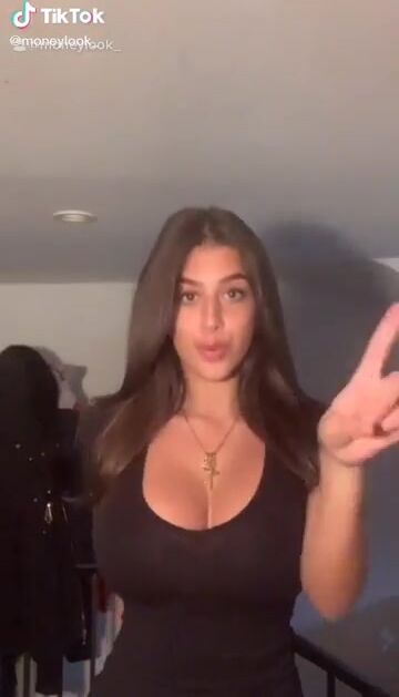 Big things infront of her