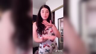 Sexy TikTok Girls: That dress really shows off her figure #4
