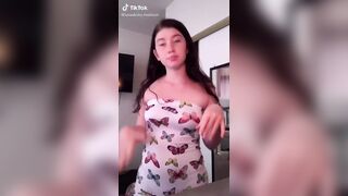 Sexy TikTok Girls: That dress really shows off her figure #2