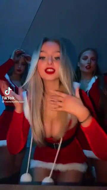 Naturally Busty ???? with her helpers....