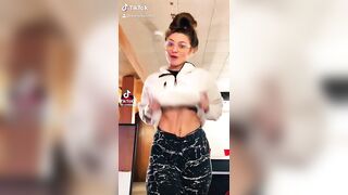 Sexy TikTok Girls: They say her ass is still wobbling #2