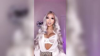 Sexy TikTok Girls: White Lace #3