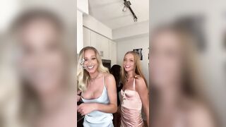 Sexy TikTok Girls: Double nip slip on the blonde #3