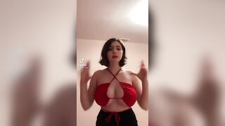 Sexy TikTok Girls: Huuuge even more huge tits #2