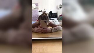 Sexy TikTok Girls: Red looks good on her #2