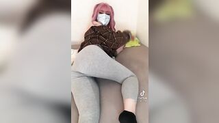 Sexy TikTok Girls: Jump on the bed #3