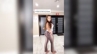 Sexy TikTok Girls: Jump rope tutorial #3