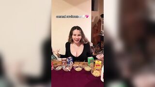 Sexy TikTok Girls: Cereal reviews @yellz0 #2