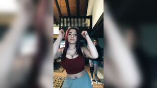 Sexy TikTok Girls: Redhead wants to show of her titts #3