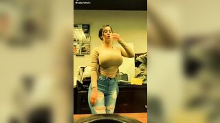 Sexy TikTok Girls: Medium big ass, tiny waist, enormous tits #2