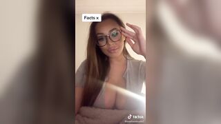 Sexy TikTok Girls: tits on show #4