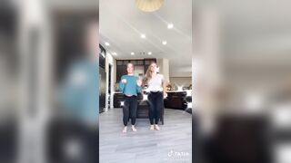 Sexy TikTok Girls: Thicc mommy and daughter doing their thang #4